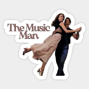 The Music Man Broadway Hugh and Sutton Colour Sticker